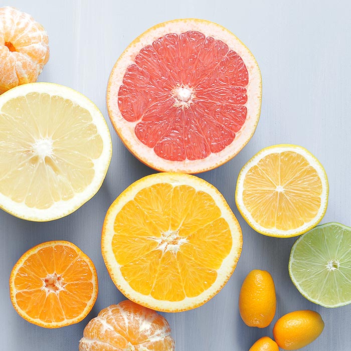 assortment of citrus fruit slices